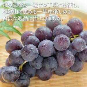 旬の美味しさそのまま!シャリッと、じゅわっと冷凍巨峰(ぶどう)　400g(200g×2袋)【配送不可地域：離島】【1649987】