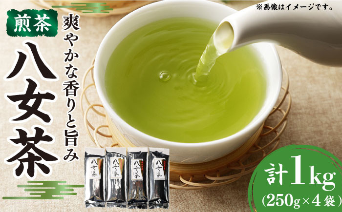 
八女茶 合計1kg (250g×4袋) おちゃ お茶 煎茶 セット 詰め合わせ ティー 日本茶 飲料 飲み物 パック 茶 緑茶 ドリンク 広川町 / 有限会社原野製茶本舗 [AFBE001]
