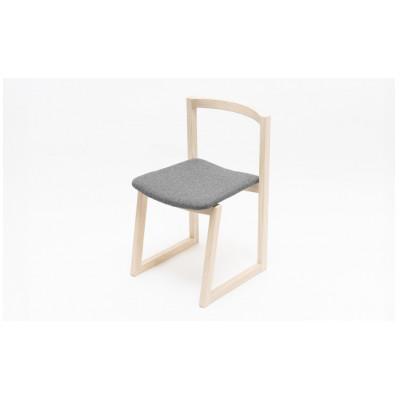 ふるさと納税 東川町 センの木家具 Chair03　グレー【0001-050-01】