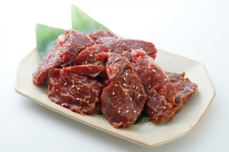 【ふるなびWEEK対象】厚切り 牛ハラミ500g《1cmカット》  仙台食肉センター佐利