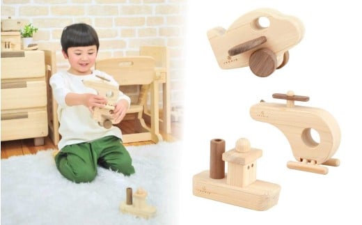 IKONIH 乗り物シリーズ / おもちゃ 子供 こども オモチャ 玩具 プレゼント お祝い 木 出産祝い 安全 オーガニックトイ ファーストトイ ままごと おままごと キッチン アイコニー【kip0