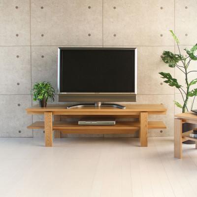 ふるさと納税 旭川市 旭川家具 MUKU工房オリジナル ノキ TVボード 北海道ナラ_04912 |  | 01