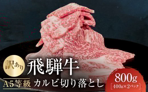 
            訳あり A5等級飛騨牛 カルビ切り落とし800g（400g×2パック）| 牛肉 肉 和牛 5等級 切り落とし カルビ 人気飛騨牛 おいしい 冷凍 おすすめ お取り寄せ 高山 有限会社ながせ食品 FH024VP
          