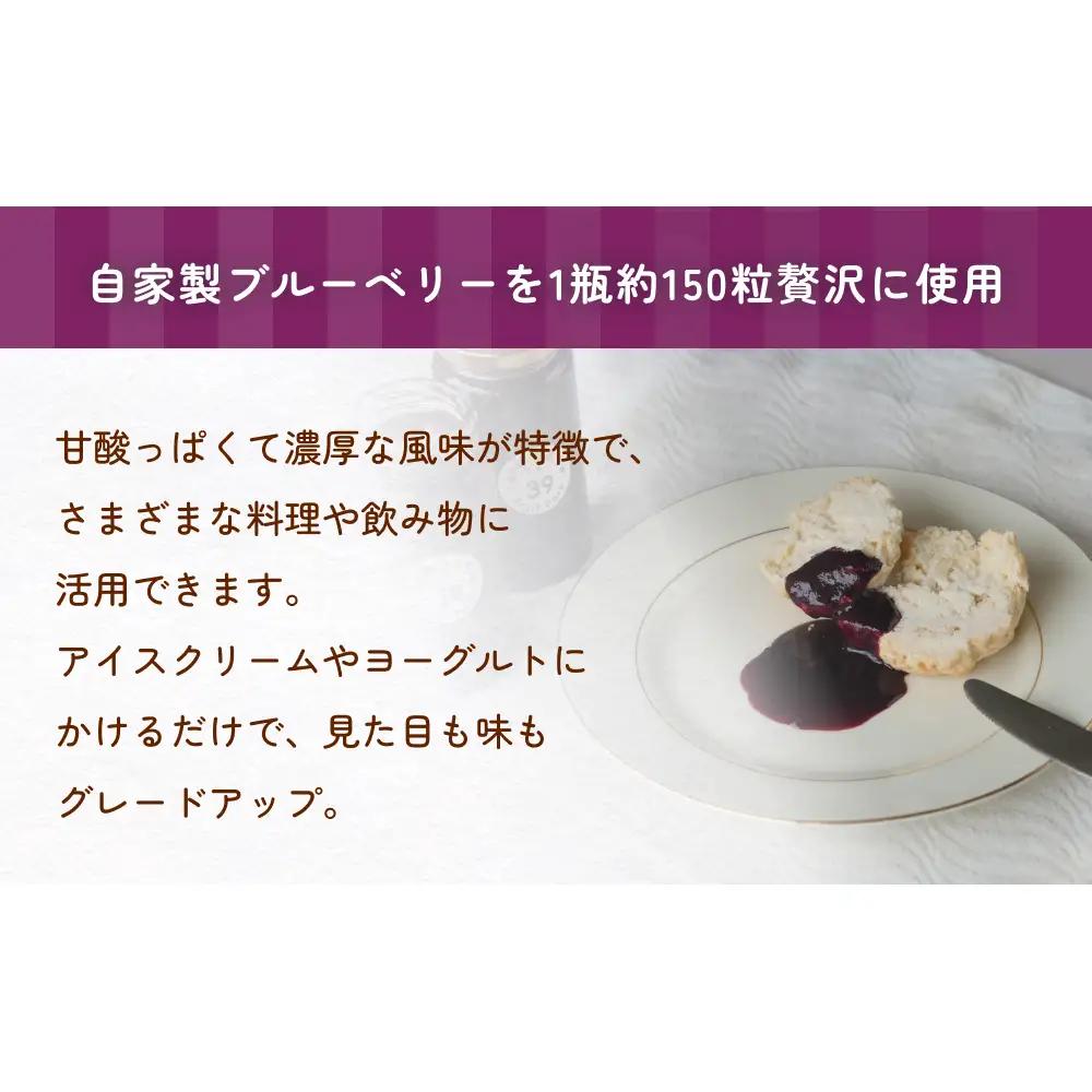ブルーベリーピューレ 150g×3個 富山県 氷見市 ブルーベリー ソース フルーツ
