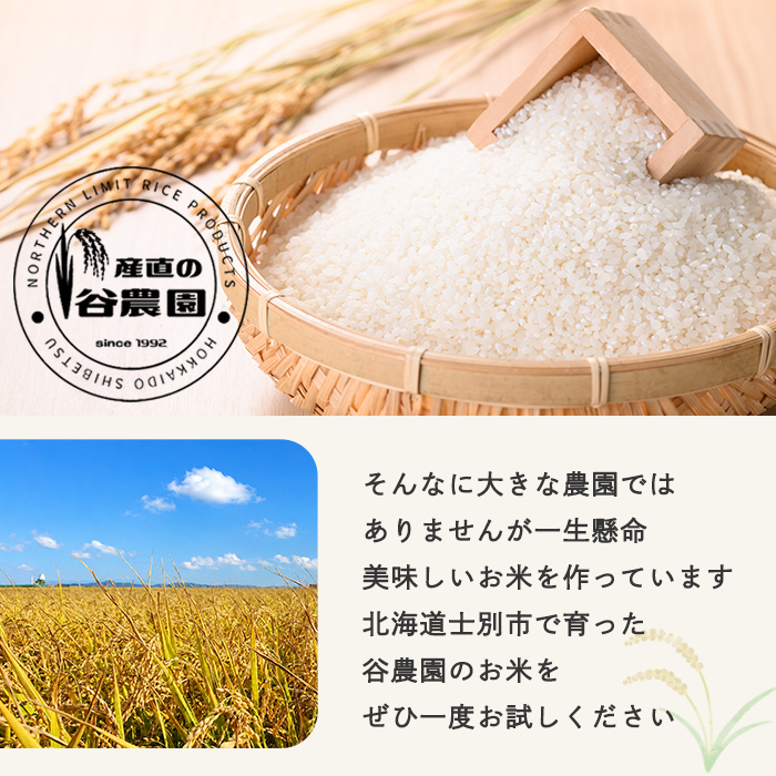【先行予約受付中】＜全2回定期便＞北海道士別産 無洗米 ゆめぴりか (計10kg・5kg×2回) 【2026年11月以降順次発送】米 お米 ゆめぴりか 定期便 白米 北海道産 北海道米 士別産 ごはん
