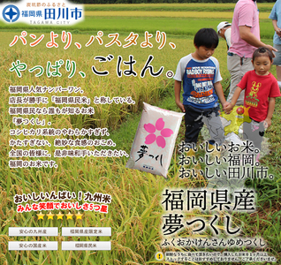 お米 福岡県産夢つくし 25kg お米