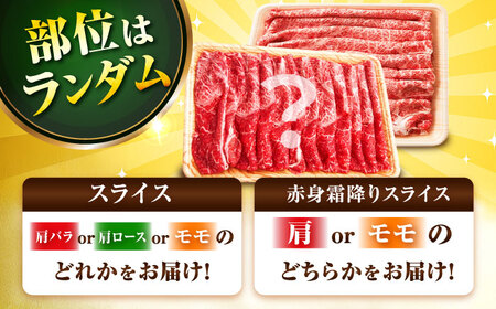 佐賀牛 しゃぶしゃぶ・すき焼き用 計900g  赤身 スライス [FDB050]