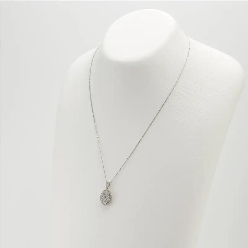 アルカンシェル プラチナダイヤペンダント（計 1.0ct）【鑑別書付き】