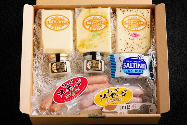 チーズ、バター、ソーセージギフトセット SKH003