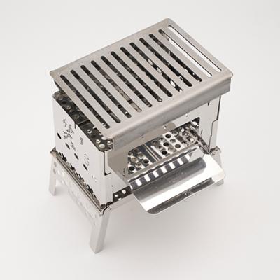ふるさと納税 戸田市 笑's コンパクト焚き火グリルB-6君 3点セット(B6君/専用ハードロストル/グリルプレート) |  | 03