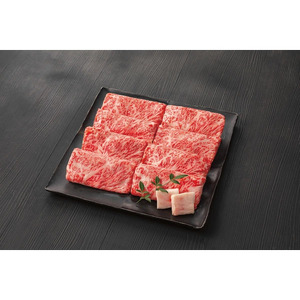 銀座吉澤 宮城県 加美町産 仙台牛 リブロースすき焼きセット（500g） [ 宮城県 加美町 ]  牛肉 牛 リブロース サーロイン  すき焼き