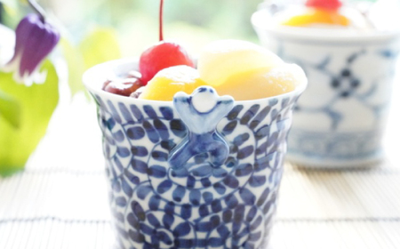 【波佐見焼】一閑人煎茶・そば猪口 蛸唐草 2点セット【FOURGRACE】[UG12]