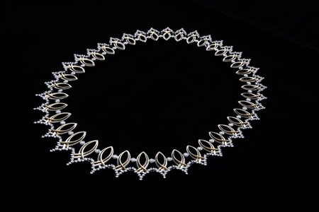 P/K ダイヤモンド ネックレス (カナトス)　G-330PK