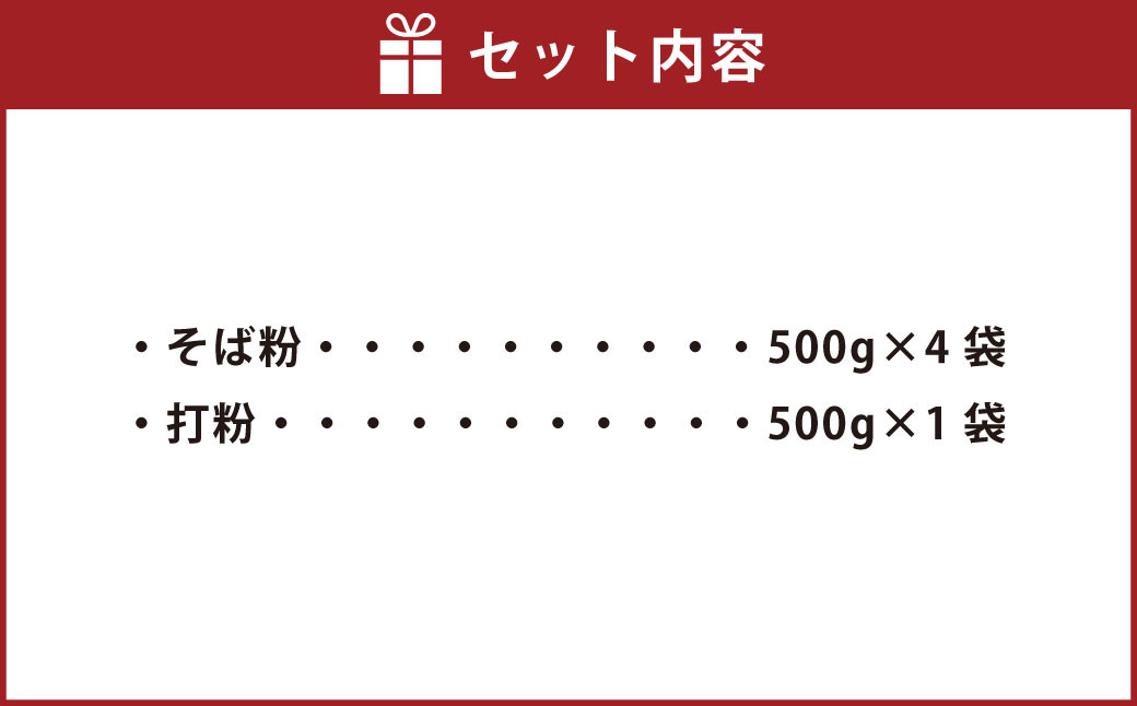 ボタンそば そば粉