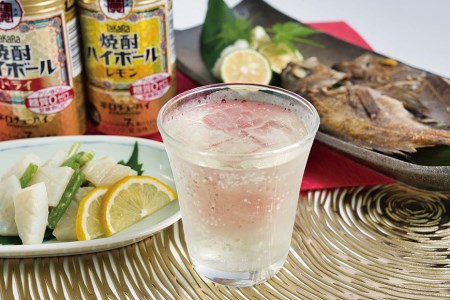 CD031タカラ「焼酎ハイボール」＜レモン＞350ml 24本入
