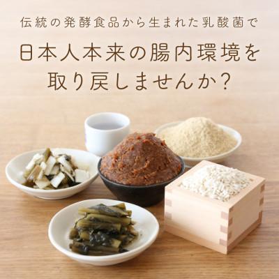 ふるさと納税 瑞穂町 日本の発酵食品からとれた「オーガニック腸活乳酸菌パウダー」100g×1袋 |  | 01