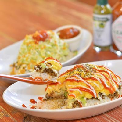 ふるさと納税 恩納村 オムタコ&タコライスの特製ミート　8食 |  | 03