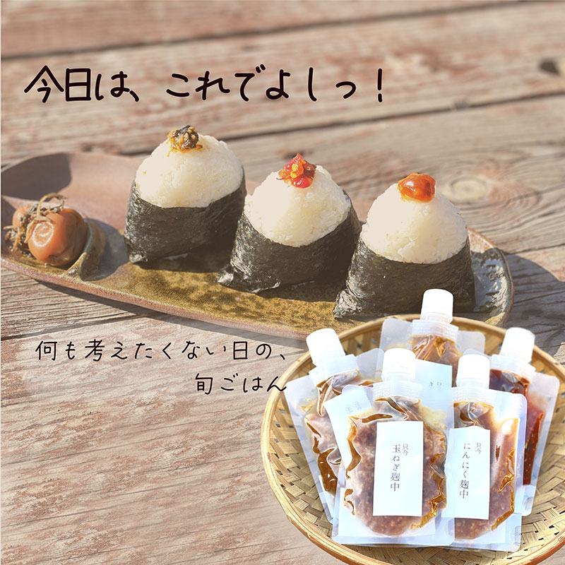 【ふるさと納税】旬野菜たっぷり。季節の麹中5種セット　兵庫県 洲本市 淡路島