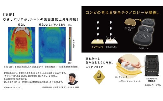 【コンビ】THE S Go エッグショック DR グレー（GL）119562 ベビーカー a型 トラベルシステム対応 軽量 コンパクト 折りたたみ 1カ月 15kg まで
