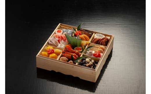 【店舗受取限定】桜坂観山荘 料亭おせち1段重 引換チケット 福岡市