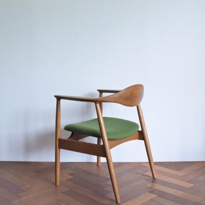 ふるさと納税 小野市 アームチェア　オーク　グリーン |  | 02