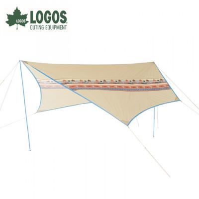 ふるさと納税 城陽市 LOGOS ナバホ ブリッジヘキサタープセット-BB キャンプやアウトドアに 71806509