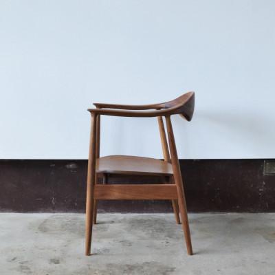 ふるさと納税 小野市 アームチェア  ウォールナット プライウッド/ウォールナット材 |  | 02