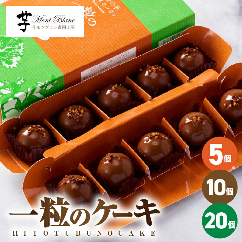 一粒のケーキ 10個 (5個×2箱) 唐芋 芋菓子 洋菓子 お誕生日 バレンタイン ホワイトデー 父の日 母の日 【（株）大隅半島農林文化村】