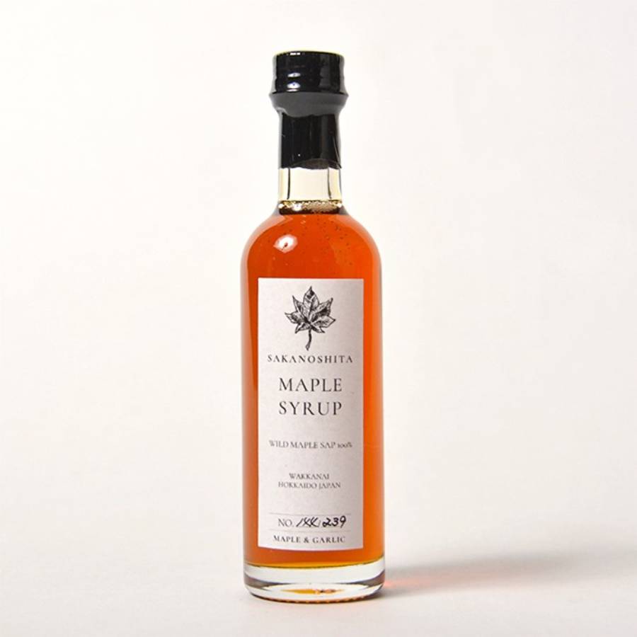 ＜MAPLE & GARLIC＞SAKANOSHITA MAPLE SYRUP 50ml×2