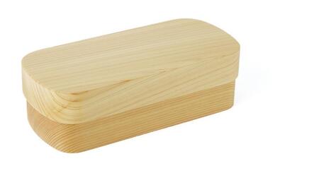 ◇紀州桧弁当箱 タイプS-4 NA ナノコート 弁当包みセット【ミズタマ】【TN137】