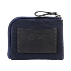 豊岡鞄　TUTUMU mini Wallet (S3300　24-181)ネイビー