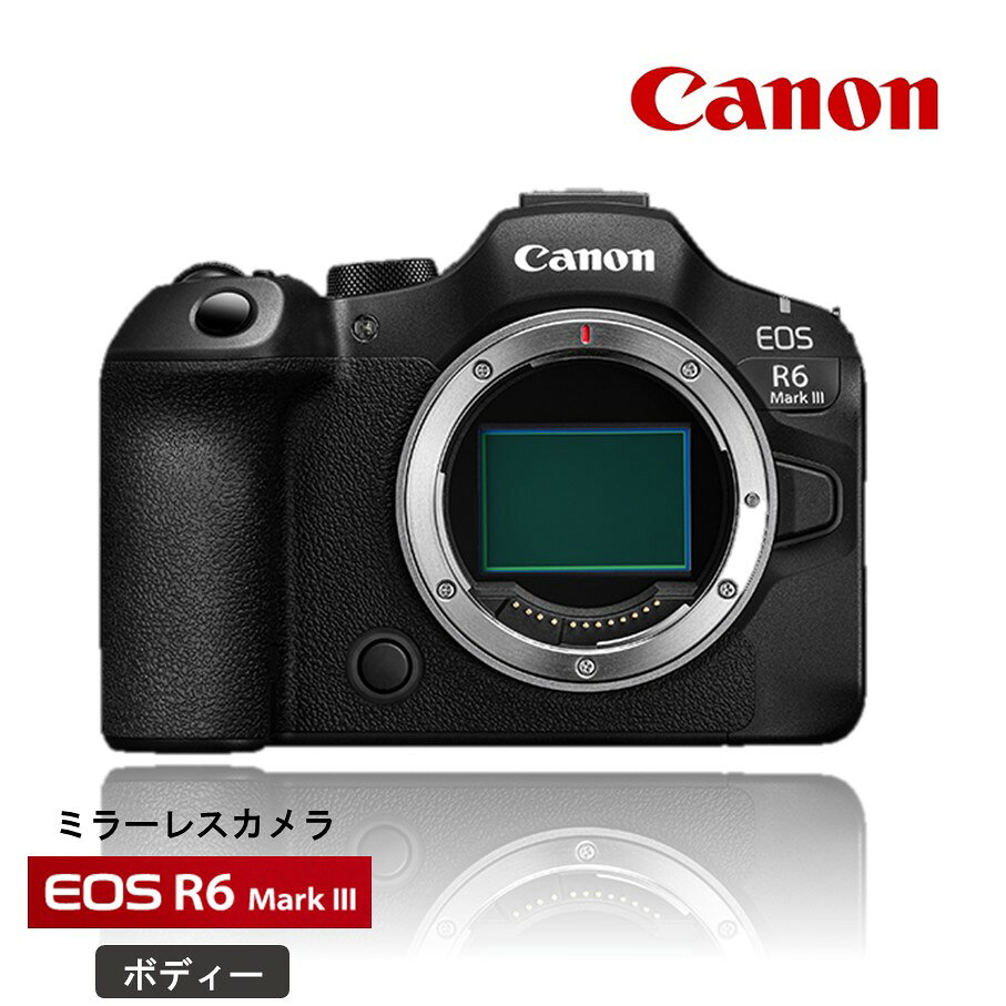 【ふるさと納税】【Canon】 キヤノン ミラーレス カメラ EOS R6 MarkIII ボディ キャノン Mark3 家電