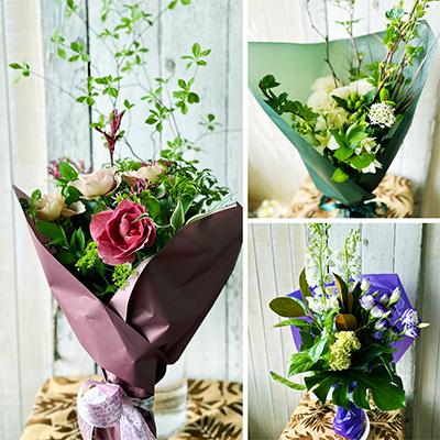 ふるさと納税 酒田市 【発送月固定定期便】カビンに飾る緑と枝物と花「LIVING FLOWER12」空間装飾に! 全12回 |  | 02
