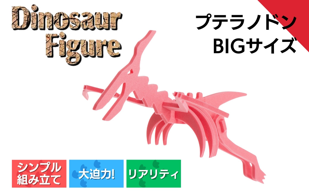
                  ダイナソーフィギュア  プテラノドンbig おもちゃ 恐竜 【親子で一緒に】 新潟県 出雲崎町
                