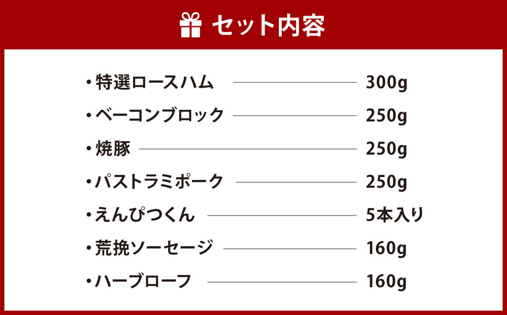 創業昭和3年★ 手造り 製法に こだわった 特選 ハム セット ④ ベーコン 焼豚 ソーセージ