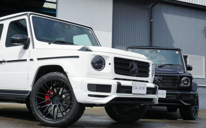 G350d/G400d/G550用 フロントスポイラー(カーボン) W463A カー用品 オリジナル メルセデス 岐阜市 / グリッド [ANHT004]