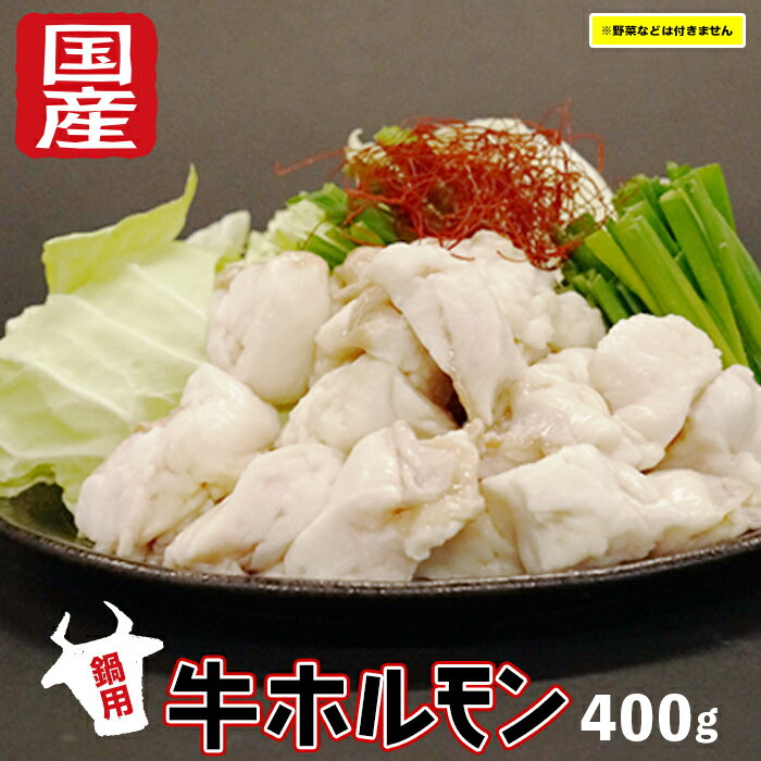 【ふるさと納税】国産牛ホルモン【鍋用】
