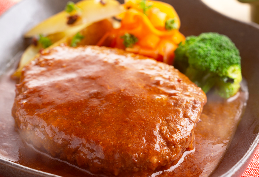 レンジで簡単調理！ビーフ100％！！国産牛煮込みハンバーグ　計1.5kg(150g×10) /// 国産 お肉 柔らかい 煮込み ジューシー デミグラスソース 人気 ワイン 厳選 ヘルシー 冷凍 レン