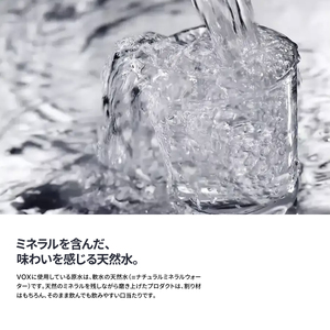 強炭酸水 【4か月定期便】VOX バナジウム ストレート 500ml 35本  炭酸