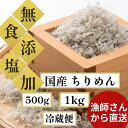 【ふるさと納税】 しらす 瀬戸内海 ( しらす 天日干し ) 食塩無添加 500g 1kg ( 食塩 無添加 ) 冷蔵 ちりめん 新鮮 漁師さんから直送 冷蔵 安心 安全 四国 徳島 小松島 | 米 おむすび 新米 惣菜 サラダ 卵かけご飯 TKG おすすめ ｜ 太平洋 瀬戸内海 結ぶ 紀伊水道 ｜ 魚介