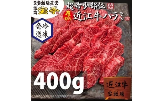 
【宝牧場】近江牛ハラミ焼肉400ｇ
