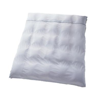 ふるさと納税 和泉市 【ダブル】掛け布団カバー(羽毛布団を引き立てるやわらか超長綿使用)　色:シルバースカイ　抗菌防臭加工