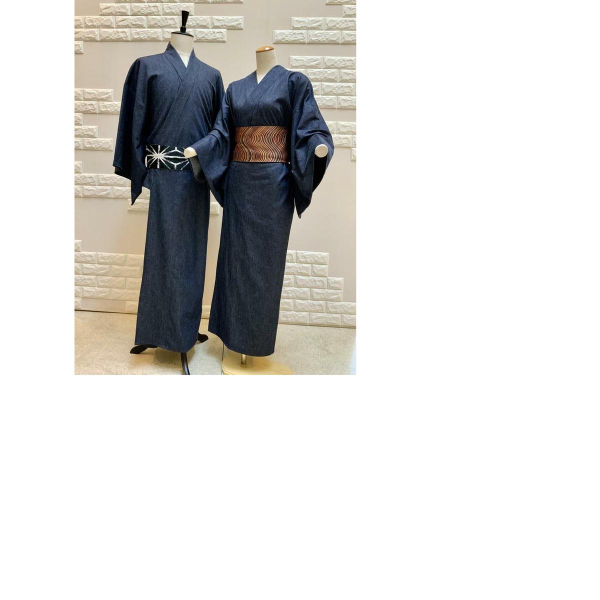 denimアウターきもの（レディースサイズM）_イメージ3