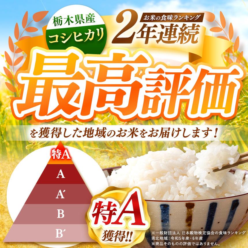 お米 令和8年産 こしひかり 白米 5kg【2026年 先行予約】 | 栃木県共通返礼品
