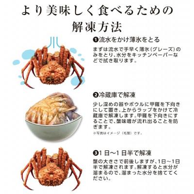 ふるさと納税 羅臼町 知床 イバラガニ 姿 1尾(3.0kg前後) |  | 03