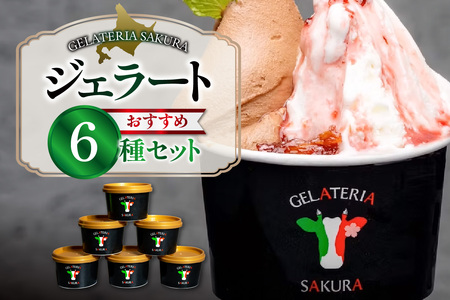 パティシエ　セレクション　ジェラート6個セット