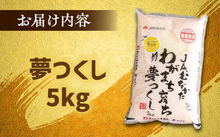 福岡産ブランド 米 夢つくし 5kg 桂川町/南国フルーツ株式会社[ADBW028]