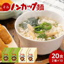 【ふるさと納税】そば うどん 乾麺 蕎麦 お取り寄せ 美味しい つゆ付き インスタント 麺だけ 袋麺 非常食 ミニノンカップ麺 おわん麺セット20食（2種×10食） 備蓄 保存食 トーエー食品 国産