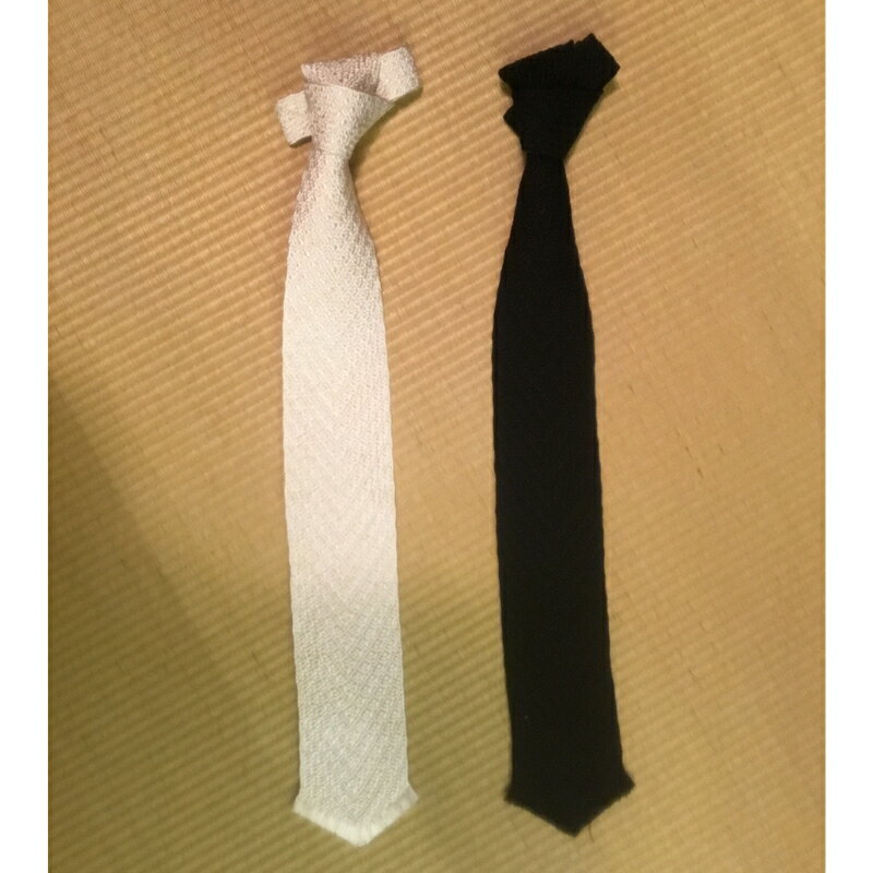 伝統工芸士が造る逸品　組紐ネクタイ　慶弔用