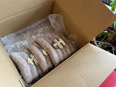 ソーセージ 熟成豚肉 長谷川自然牧場 ソーセージ【5本×3パック】【冷凍】